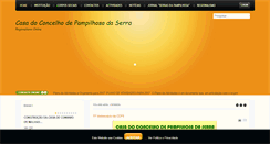 Desktop Screenshot of casapampilhosadaserra.pt